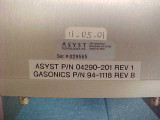 Gasonics A-2000ll Process Chamber Lift Assembly 94-1118