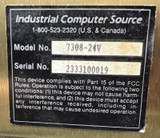 Industrial Computer Source 7308-24v Used Surplus for Automation
