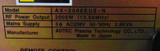 Adtec Ax-2000eull-n Rf Generator Untested