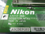 Nikon 4s013-368 Backplane Interface Board Pcb Stgstcblwtx4 Nsr System