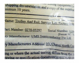Amat Applied Materials Service Lift Kit 0242-29971