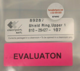 810-29427-107 Upper 1 Shield Ring Lam Research Corporation Equipment
