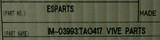 Tel 3303v-453v1 Plate for Semiconductor Equipment