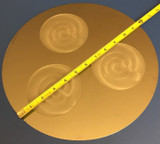 12 Inch Wafer with 3 of 4 Inch Pocket for Semiconductor Applications