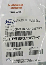 Pall Ultikleen G2 Excellar Kc Filter Model Ldfvt1gpql128e71-k7