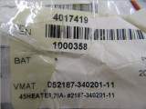 Tokyo Electron Ds2187-340201-11 45 Heater 20a 2187-340201-11