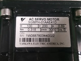 Yaskawa Sgmph-01aae41d Ac Servo Motor, Used