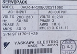 Yaskawa Cacr-pr30bc3csy166c Servopack