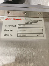 Edwards Gvi 100m Gate Valve, Used