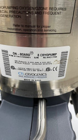 Cti Cryogenics 8116172g001 On-board 8 Cryopump
