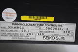 Stp-a803c Turbomolecular Vacuum Pump Controller Model Scu-a803c