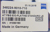 Zeiss 348224-9010-710 Circuit Board - Used Working