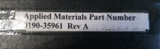 Applied Materials Amat 0190-35961 Optical Sensor Assembly