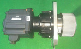 MITSUBISHI, Mitsubishi Hc-sfs35 Ac Servo Motor Reduction Gear Used