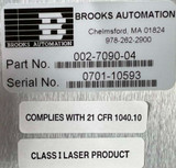 Brooks 002-7090-04 Atmospheric Robot for Industrial Applications