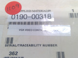 0190-00318; 0190-00318 Vga Video Controller Assembly New