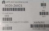 Amat 0200-26021 New Clamp Ring for Industrial Applications