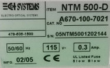 Ci Systems Ntm 500-d A670-100-7021