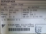 Yaskawa Sgdh-75ae Seropack Indexer Option Unit - Used