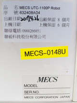 Robust Technology Mecs Utc-1100p Utx1100 Robot Controller