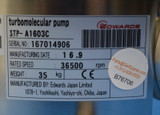 Stp-a1603c Turbomolecular Pump 36500 Rpm by Edwards