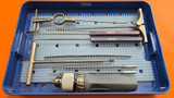 Arthroscopic Shoulder Instruments Set - 10 Instruments with Tray - Used