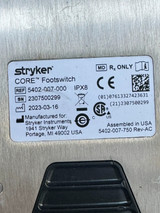 1PCS Stryker 5402-007-000 Core2 Compatible for Core2 Generation Hosts - Used