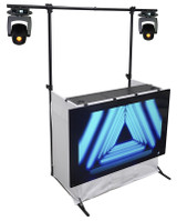 2) Eliminator Lighting Adj Stryker Spot Led Moving Head Lights