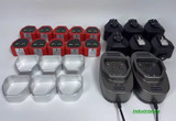 1Set Stryker 5/6/7 Series Batteries Linftech Battery Box Charger Set