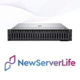 Dell Poweredge R750 Server 24sff 2x Gold 6334 3.6ghz 128gb Hba355i