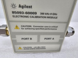 Agilent 85093-60009 Electronic Calibration Module 300khz-9ghz