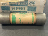 GOULD Shawmut RF60 Renewable Fuses 60A 250V New Box Of 10