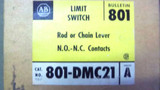 Allen Bradley Limit Switch 801-Dmc21 Ser. A New 801Dmc21