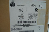 NEW ALLEN BRADLEY 160-BA03NPS1P1 SER. C SSC PRESET SPD