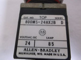 Allen Bradley 800MS24HX2B  NSNP GENUINE  AB 800MS 24HX2B