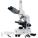 40X-2500X LED Siedentopf Trinocular Compound Microscope w/ 3D Mechanical Stage