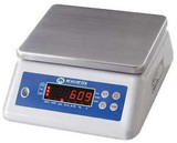 MEASURETEK 12R992 Washdown Scale,SS Pltfrm,15kg/33 lb. Cap