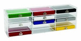 Heathrow Scientific HD159890B Acrylic Clear Storage Rack, 50-Place and 100-Place