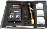 Jenco 608 Handheld Digital Ph Meter in case with Operating Instructions