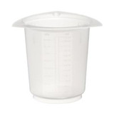 Dyn-A-Med 80097 Polypropylene Tri-Pour Disposable Beaker, 800mL Capacity Case of