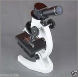 Biology School Science Compound LED Rechargable Cordless Inclined Microscope