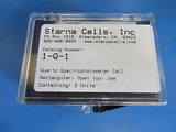 Starna Cells 1-Q-1 Quartz Spectrophotometer Cells - Pathlength 1mm - Lot of 2