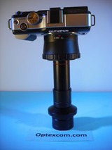 Olympus M4/3 Camera 2 Nikon Microscope adapter 0.5x & 1.0xlens Leitz Leica ISO38