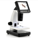 3.5 Lcd 500X Desktop Digital Microscope 5Mp Hd Pc Usb Tv Camera Video Recorder