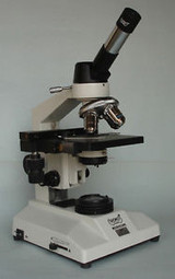 40x-1000x Biological compound monocular School student Microscope + mech stage