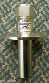 BROADLEY JAMES TUBE ADAPTER 4-1/8 LONG WITH A 2 FERRULE & 0.480 I.D.