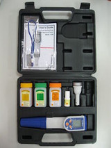 New Waterproof Hand-held Tester:pH/Cond/Temp..multi-funtions +Accessories