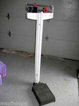 SECA 700 Mechanical Balance Beam Scale, 400 lb capacity, 58Hx17Wx22D-at base