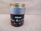 NIKON E PLAN 4X/0.10 ?/- WD 30 OBJECTIVE