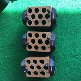 Set of 3Sorvall Heraeus Rectangular Centrifuge Buckets with Inserts 75006446 F